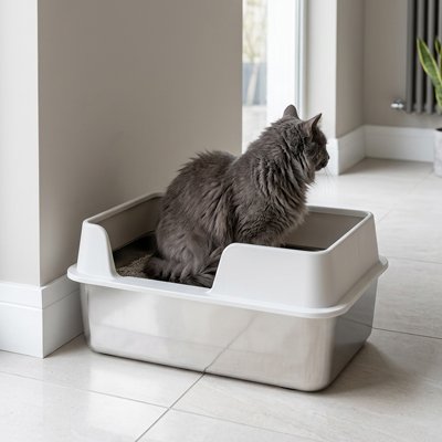 Bac à litière Chat