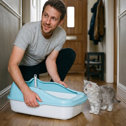 Bac à litière Chat