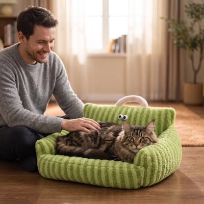 Canapé pour chat ultra doux