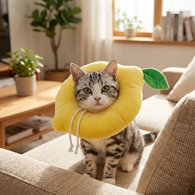 Collerette Chat