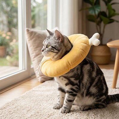 Collerette Chat