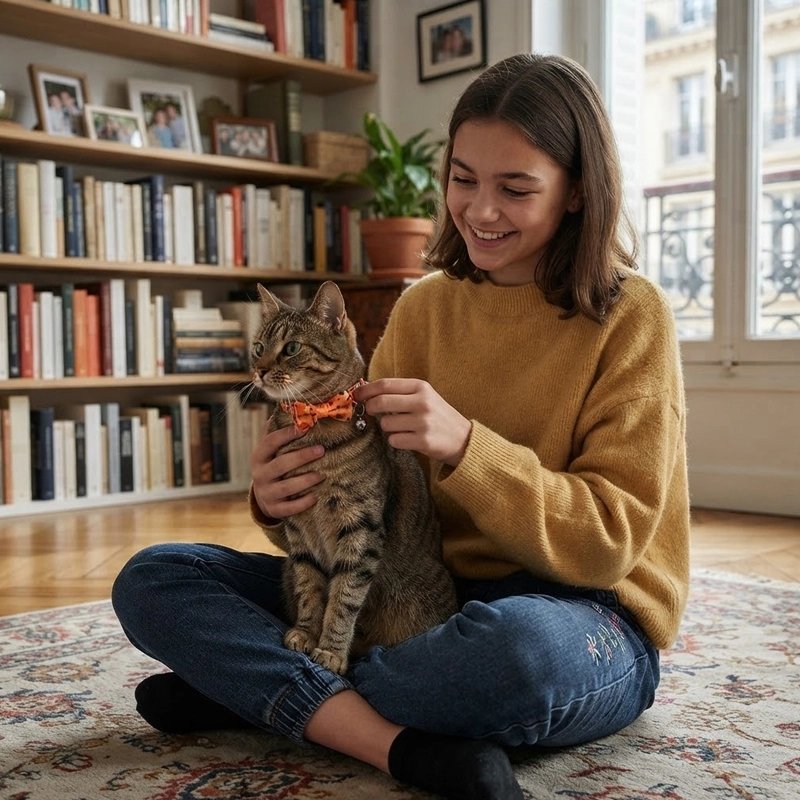 Collier Chat