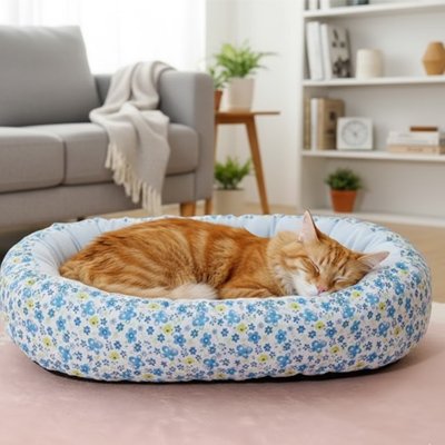 Coussin pour Chat Bleu