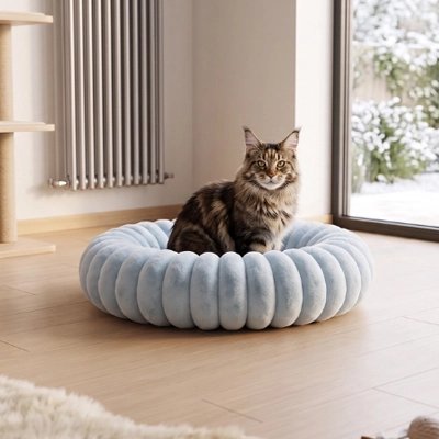 Coussin pour Chat bleu