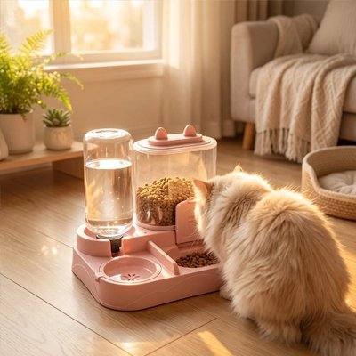 Distributeur de croquettes pour Chat
