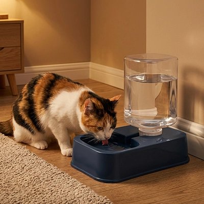 Distributeur eau pour chat
