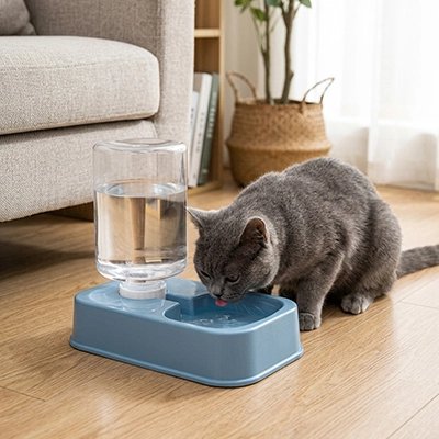 Distributeur eau pour chat