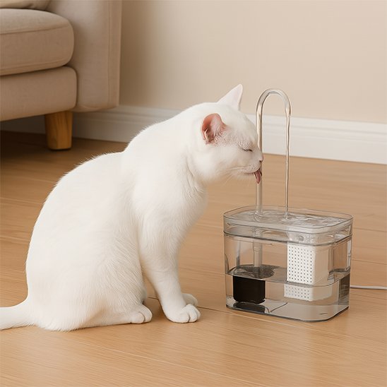 Fontaine a eau Chat