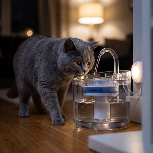 Fontaine a eau Chat