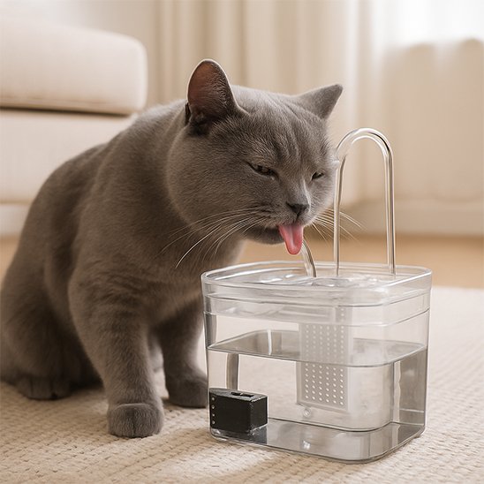 Fontaine a eau Chat