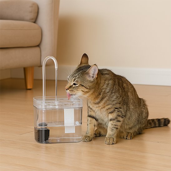 Fontaine a eau Chat