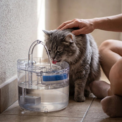Fontaine a eau Chat