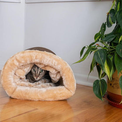 Panier Chat Marron