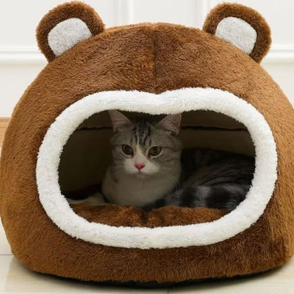 Panier pour Chat Tête d'ourson