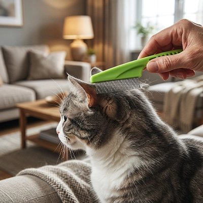 Peigne pour chat
