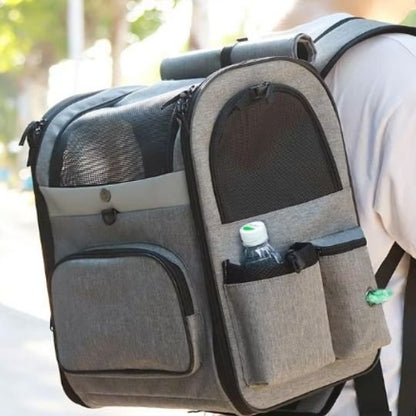 Sac de transport pour Chat Gris