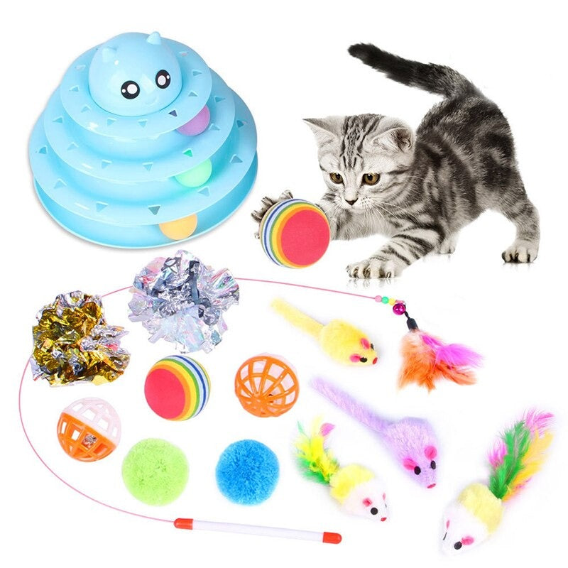 STÄLLA™ | LOT DE JOUETS POUR CHAT | - {{ CHAT & CIE }}