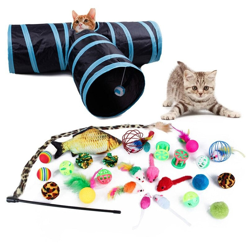 STÄLLA™ | LOT DE JOUETS POUR CHAT | - {{ CHAT & CIE }}
