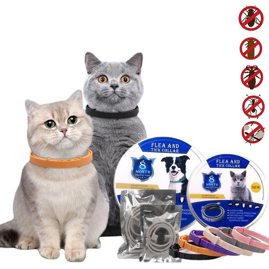 PROTECTCAT™ I COLLIER ANTI-PUCES ET ANTI-TIQUES - {{ CHAT & CIE }}
