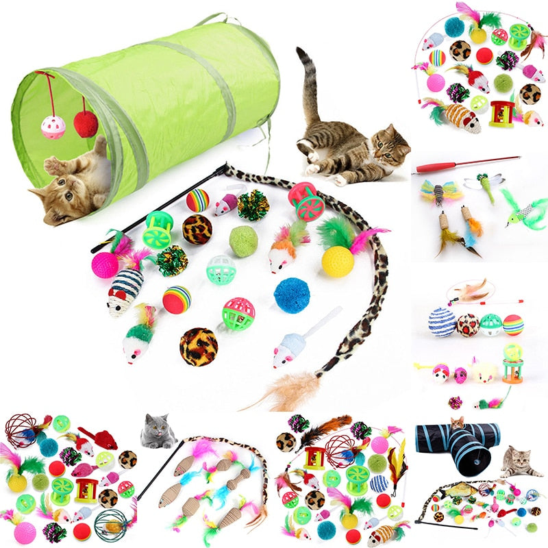 STÄLLA™ | LOT DE JOUETS POUR CHAT | - {{ CHAT & CIE }}