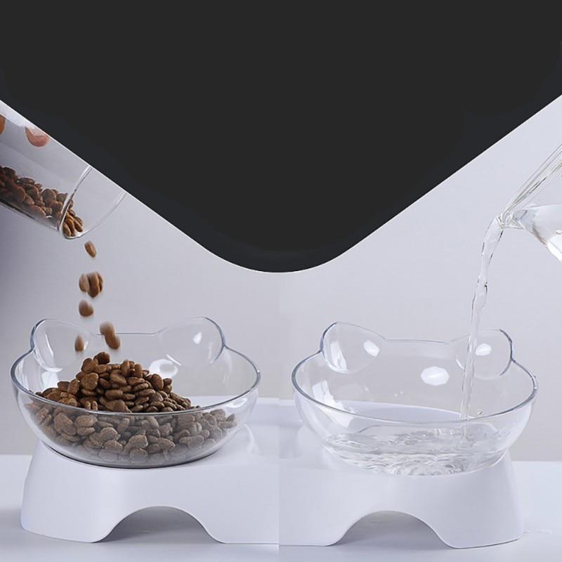 SantéChat® | Bol Incliné pour bien être animal | Chat - {{ CHAT & CIE }}