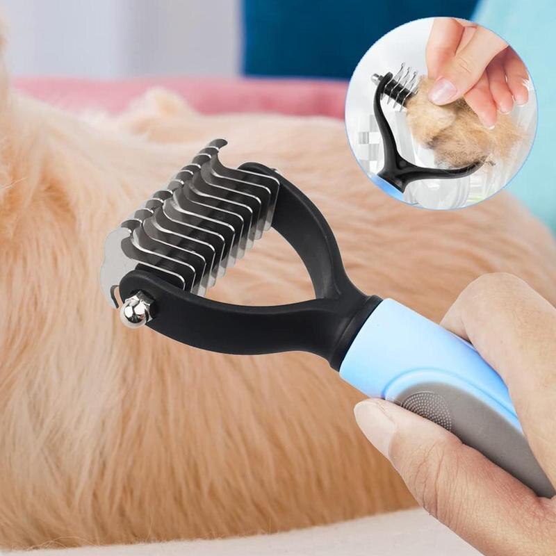 Brosse Révolutionnaire chat poil long et court I EASY BRUSH™ - {{ CHAT & CIE }}